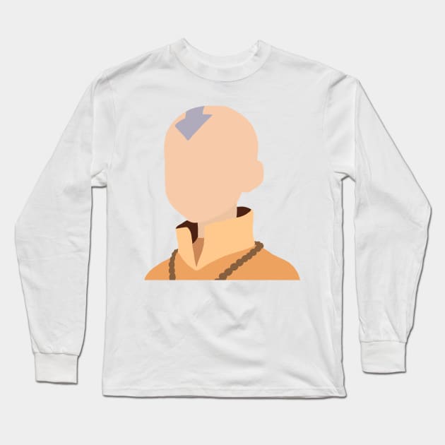 Aang Long Sleeve T-Shirt by uneecornn